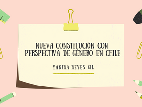 Nueva Constitución con Perspectiva de Género en Chile