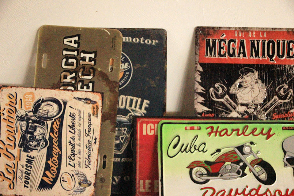 Decoration - Route 99 Motorcycle Campsite - Auvergne