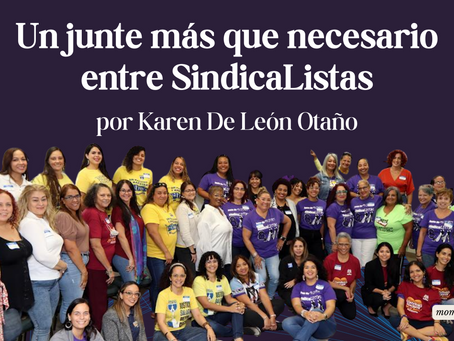 Un junte más que necesario entre SindicaListas