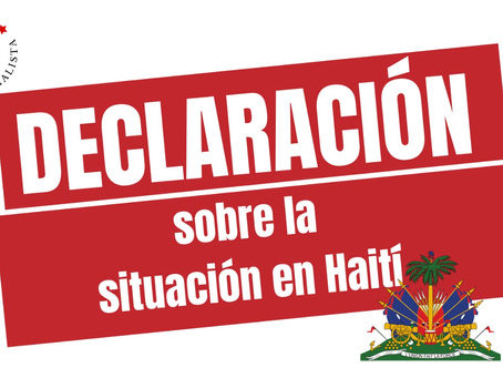 Declaración sobre la situación en Haití