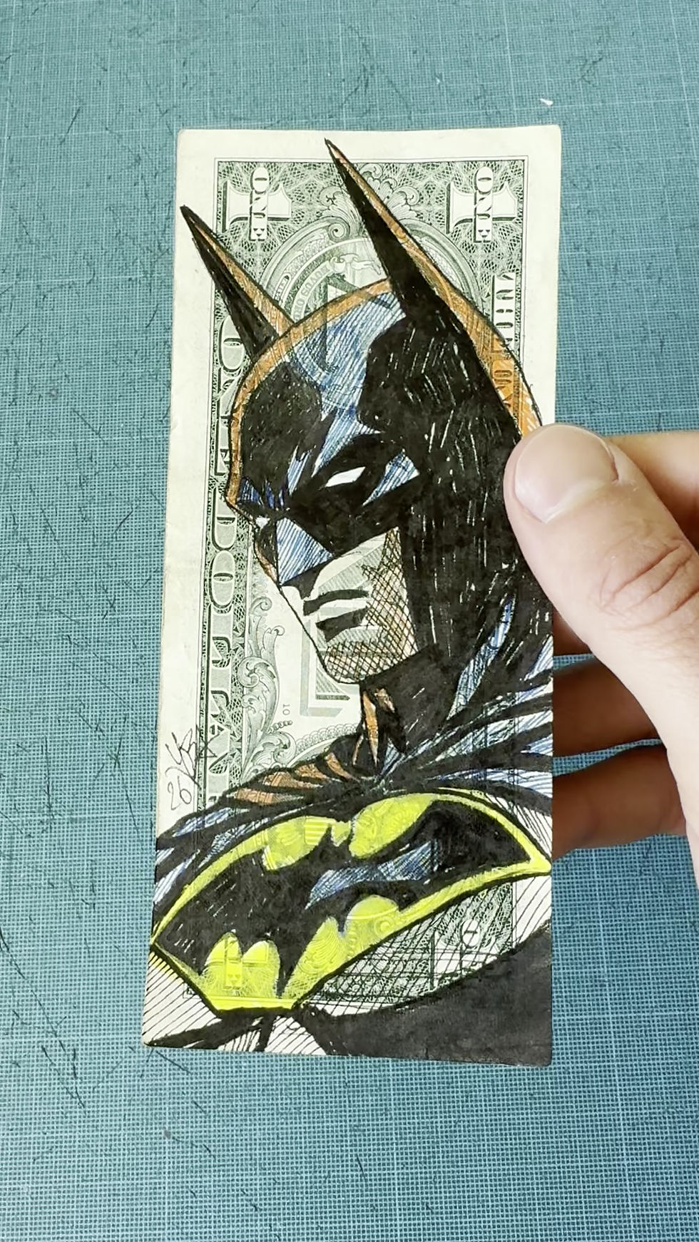 Miniature : Billet 1$ Batman
