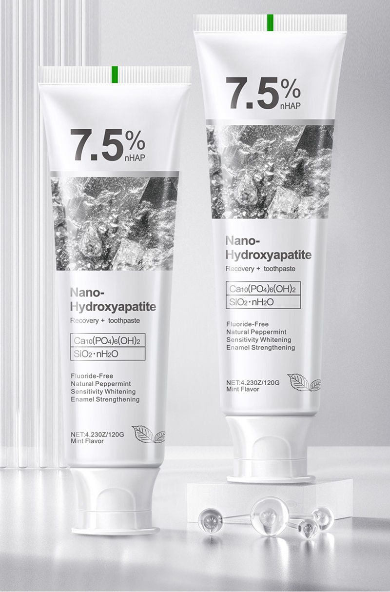 Thumbnail: 7.5% Hydroxyapatite Probiotic Whitening Toothpaste Enamel Oral Cavity Repair Bre