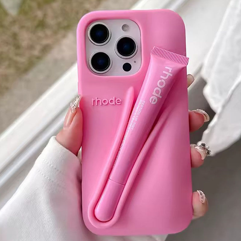 Thumbnail: Ribbon Toast Espresso Lemontini Lip Gloss Phone Case for iPhone 17 Air 12 13 14 