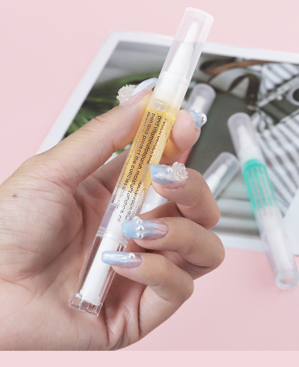 Thumbnail: Nail Nutritional Oil Pen 9 Scent Nail Care Cuticle Regeneration Oil Preventive N