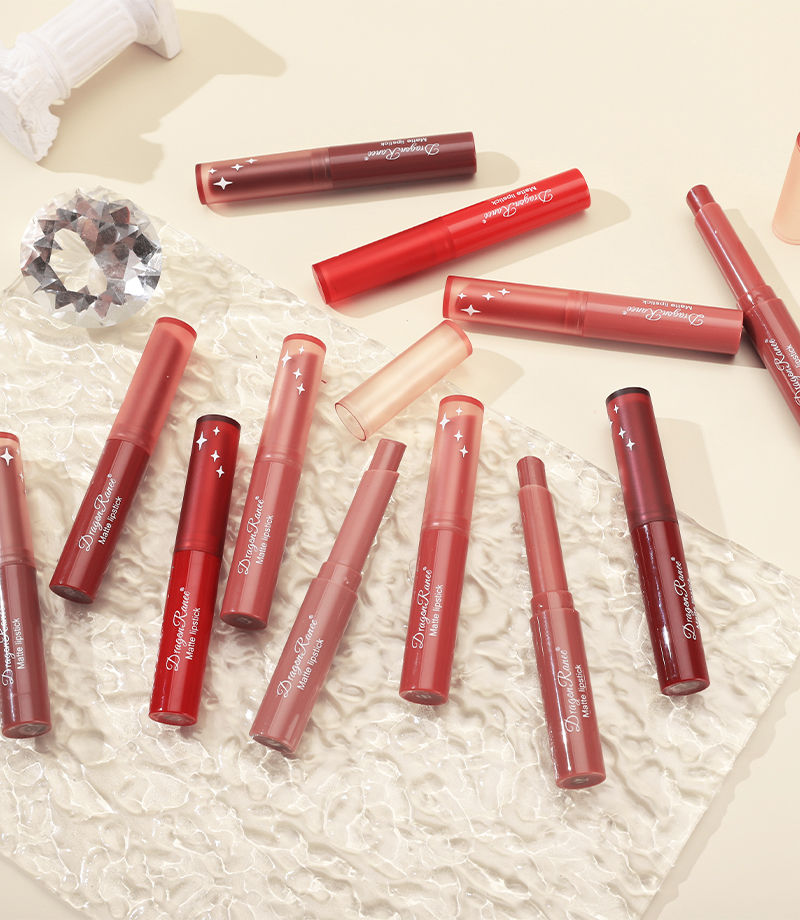 Thumbnail: Lipstick Matte Matte Non-Fading Moisturizing European and American Makeup Lipsti