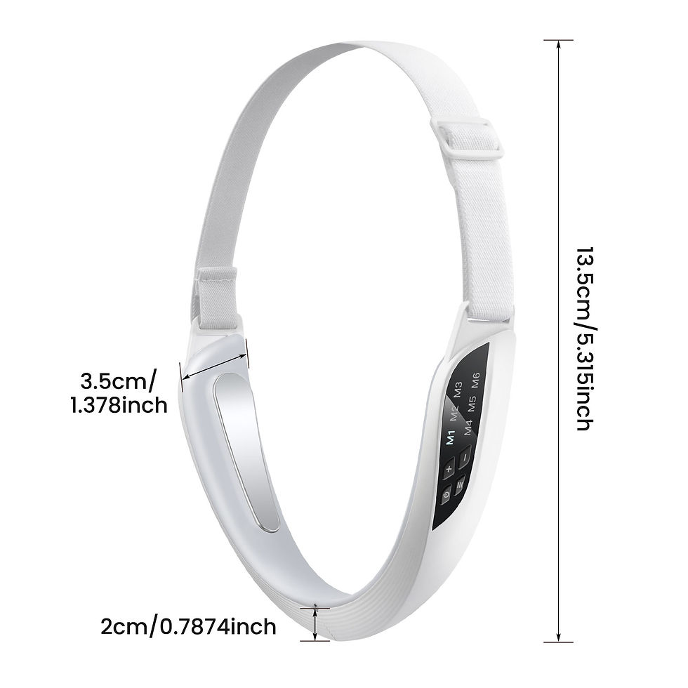 Thumbnail: Facial Slimming Massager 6 Mode Facial Lifting Device EMS Facial Double Chin V F