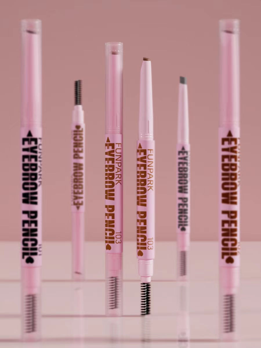 Thumbnail: 2 in1 Eyebrow pencil professional Cosmetics makeup for women 5 Colors Waterproof