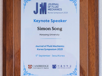 송시몬 교수 Keynote Lecture @JFM 2025