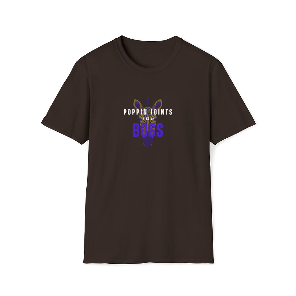 Thumbnail: Poppin joints like a boss-Unisex Softstyle T-Shirt