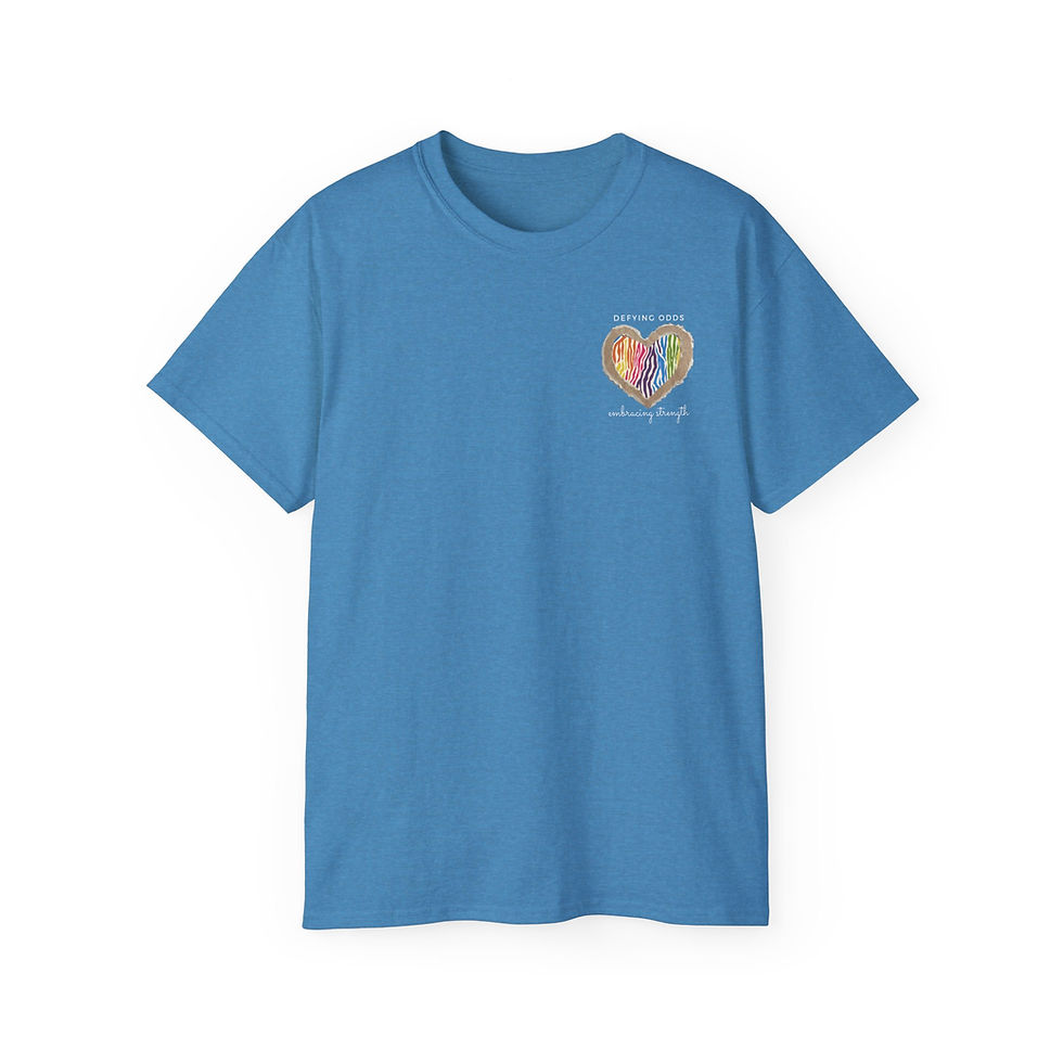 Thumbnail: Defying Odds Zebra Heart T-Shirt