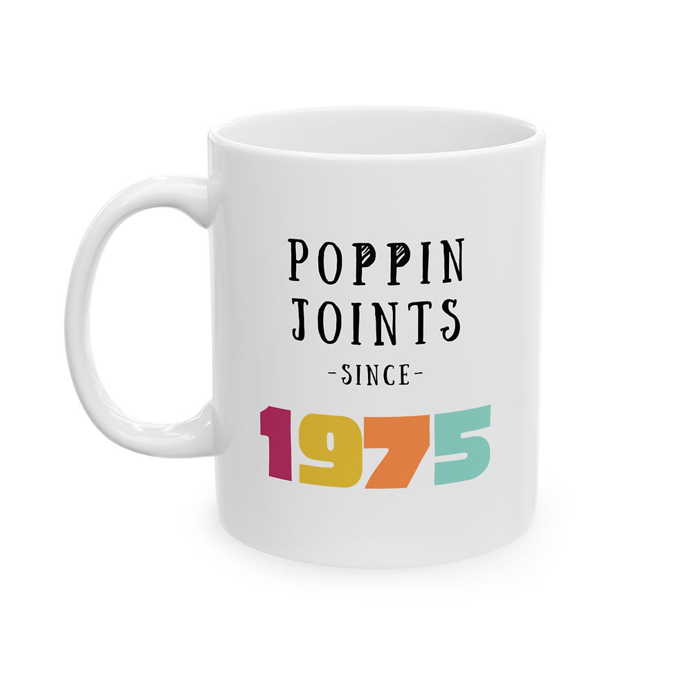 Thumbnail: Colorful Poppin Joints EDS Ceramic Mug 11oz