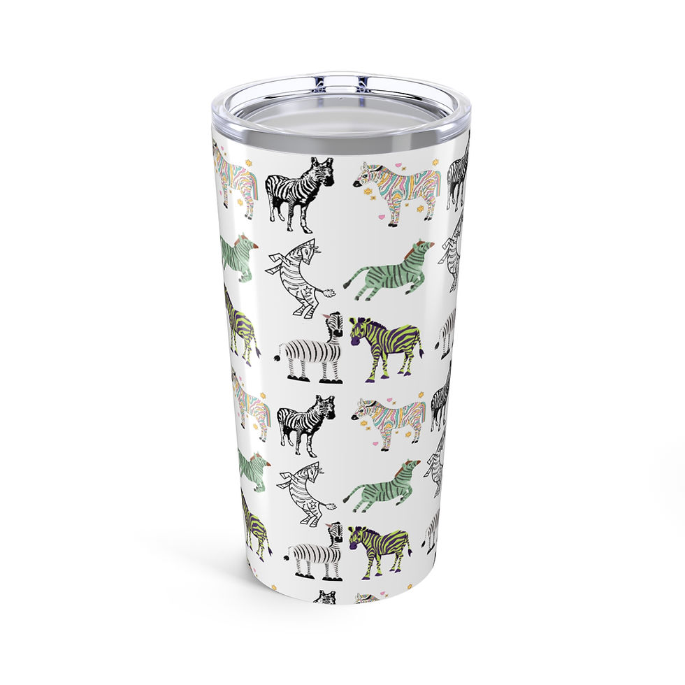 Thumbnail: Zebra Tumbler 20oz