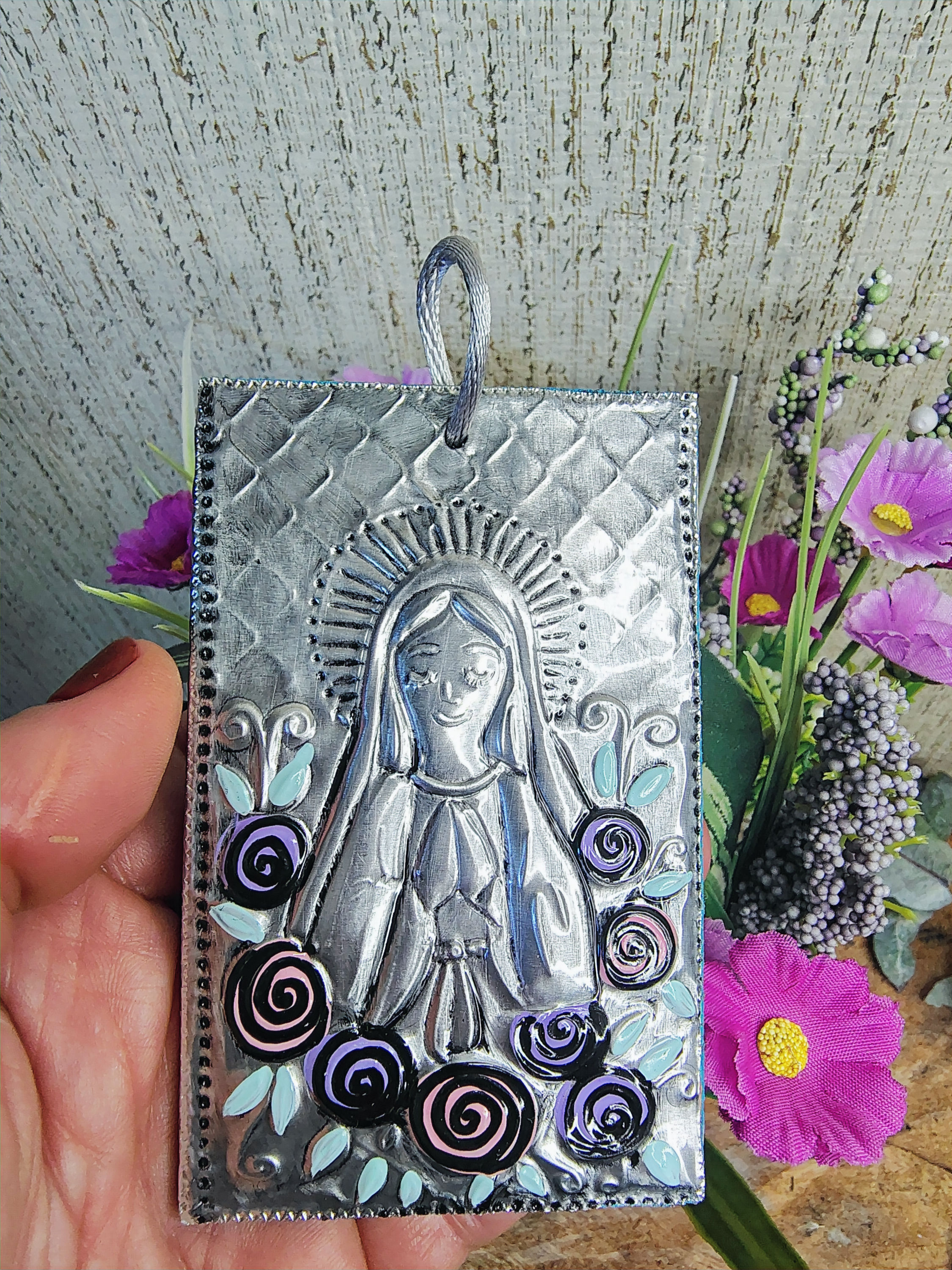 MINI CUADRITO VIRGENCITA MARÍA