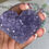 Thumbnail: Druzy Amethyst Hearts