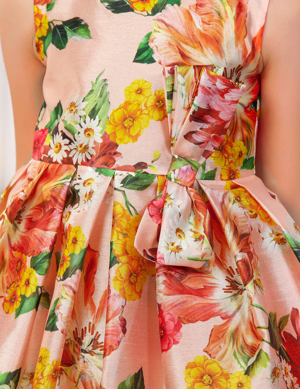 Miniatura: Vestido estampado flores