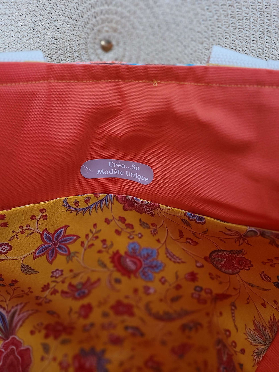 Miniature : Sac Cabas Frida Kahlo et sa pochette