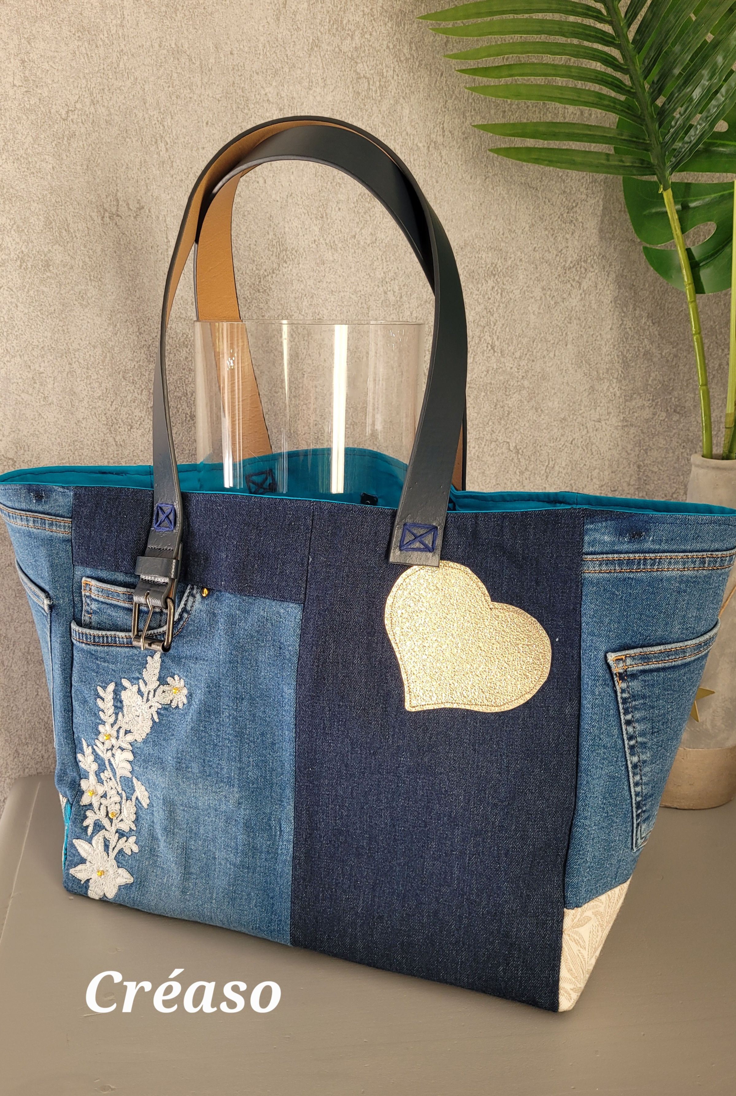 Sac Cabas Jeans Recyclé n°1