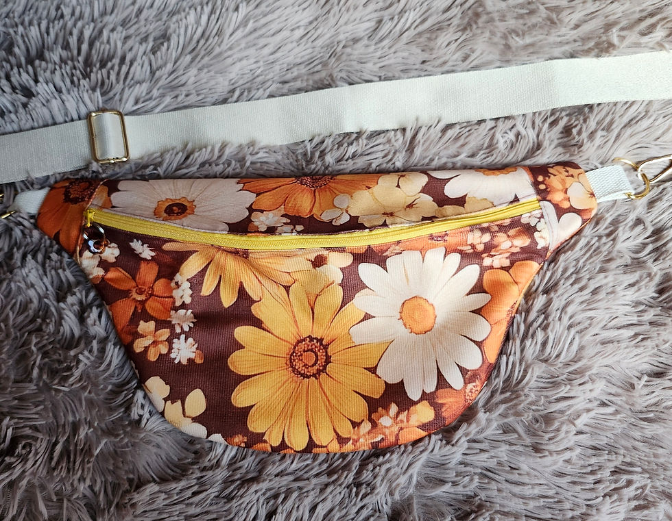Miniature : Sac Banane "Pop Flower"