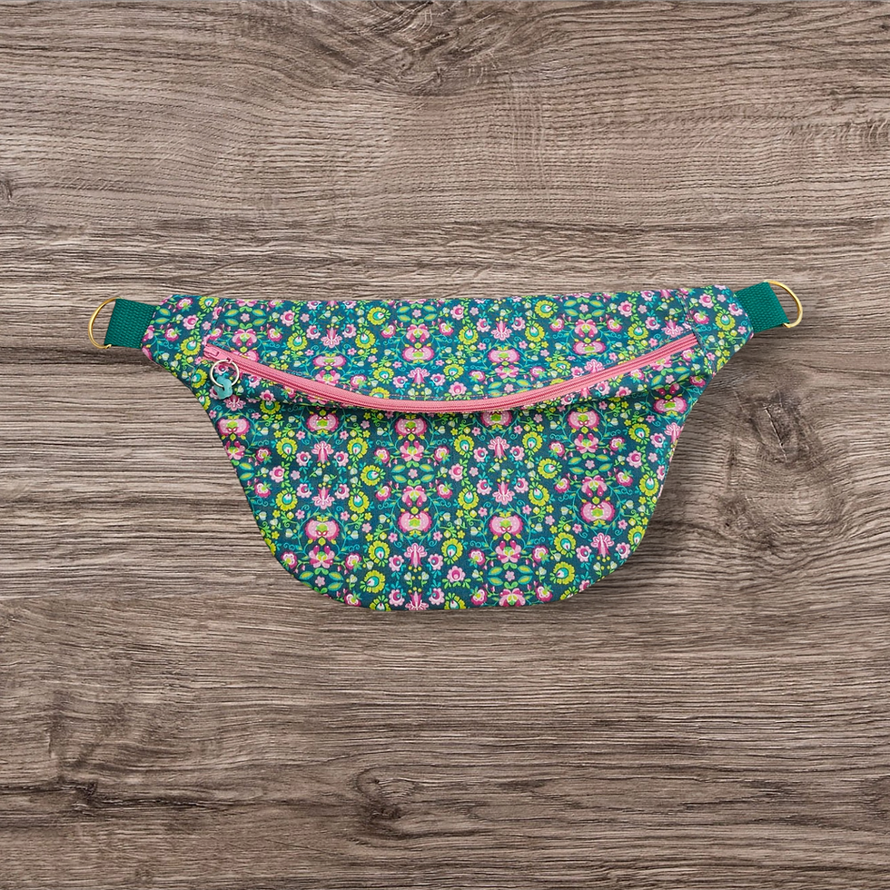 Miniature : Sac Banane Liberty vert.