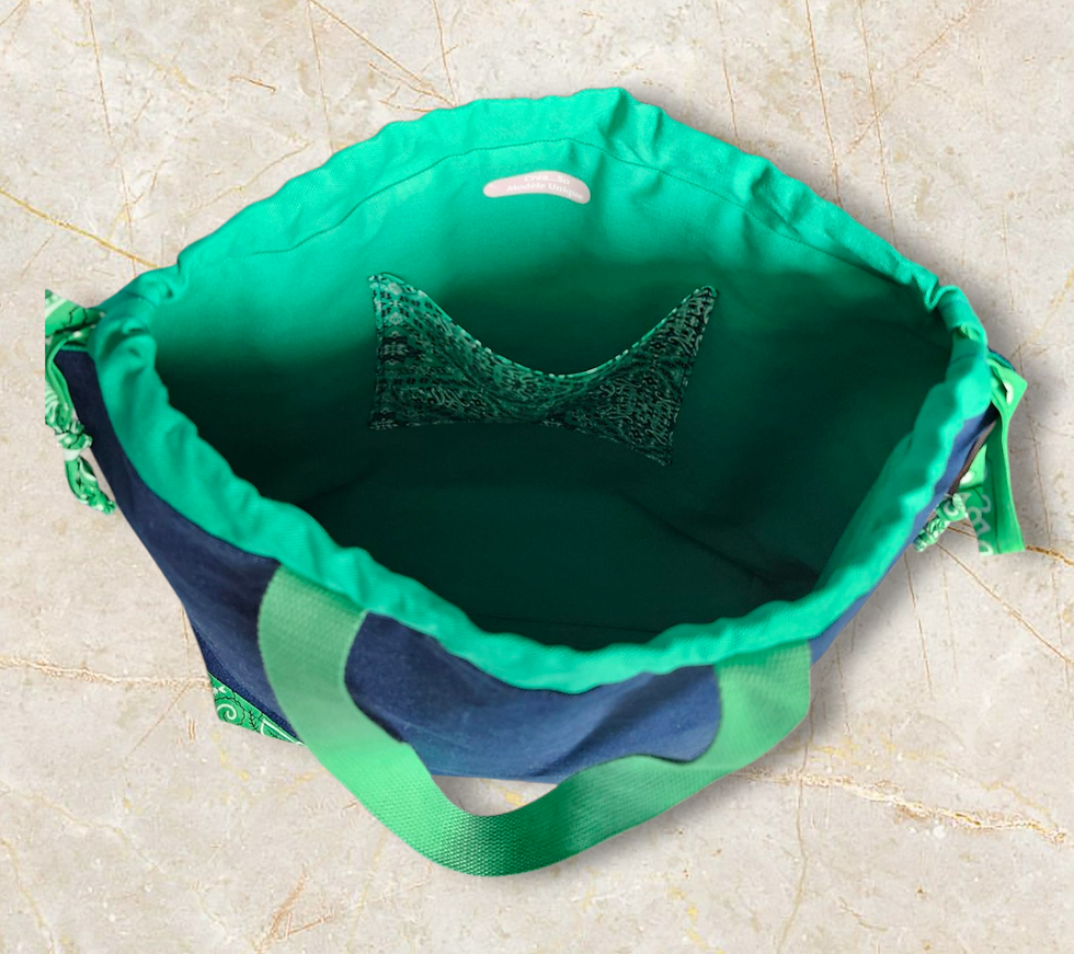 Miniature : Sac Cabas jean's Girl Power