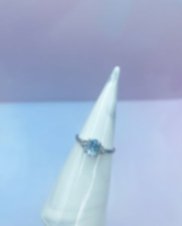 Aquamarine ring