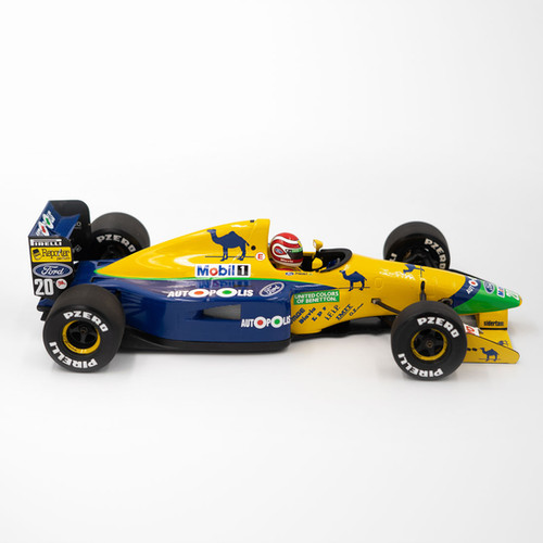 Miniatura Nelson Piquet Benetton B191 - 1991 1:18 Autografada