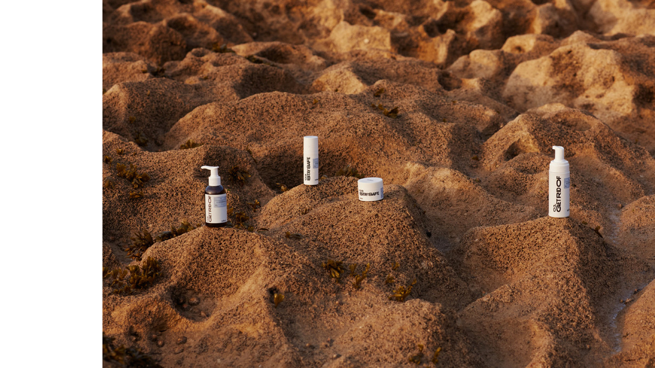 Client: SALTED beauty SS22 lifestyle and still-life campaign - videography & photography
