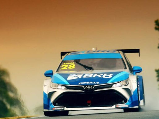 Em corrida desafiadora, Enzo Elias conquista bons pontos e traz o carro inteiro no Velocitta