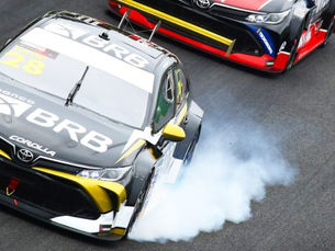 Falha na válvula do pneu compromete etapa de Enzo Elias na Stock Car