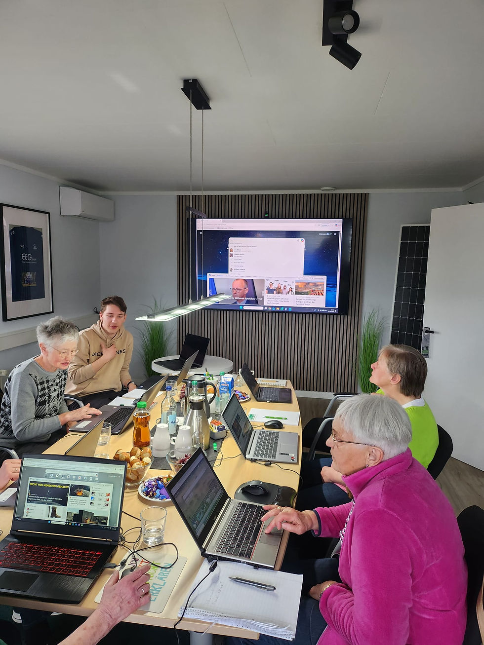 PC-Schulung beim LandFrauenVerein Sittensen – 21.03.2026