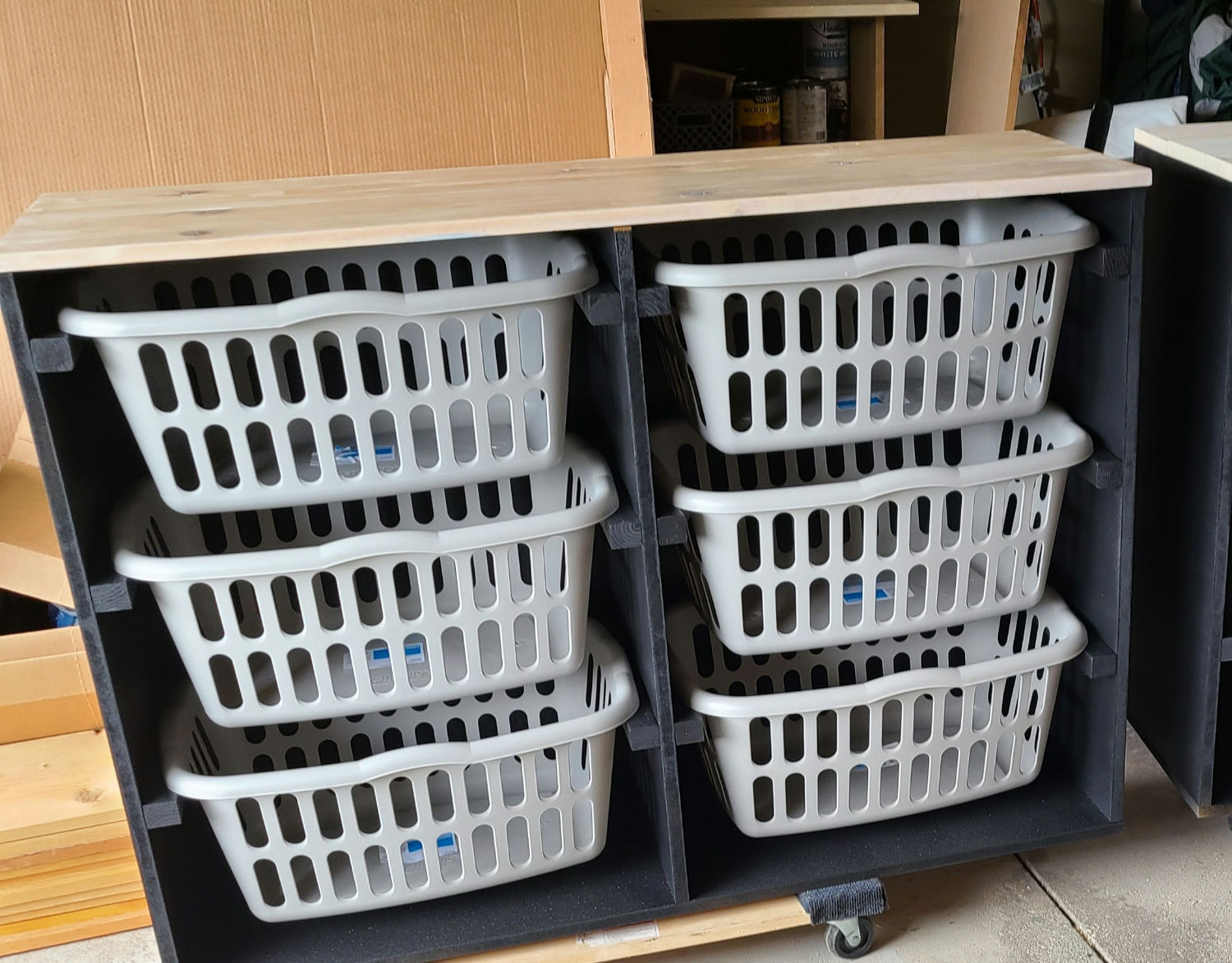 2 row laundry dressers