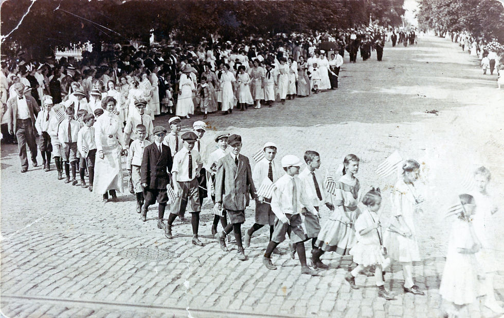 1909 Independence Day Parade of Sunday Schools & Churches
