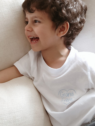 T-SHIRT BRODÉ GRAND FRÈRE