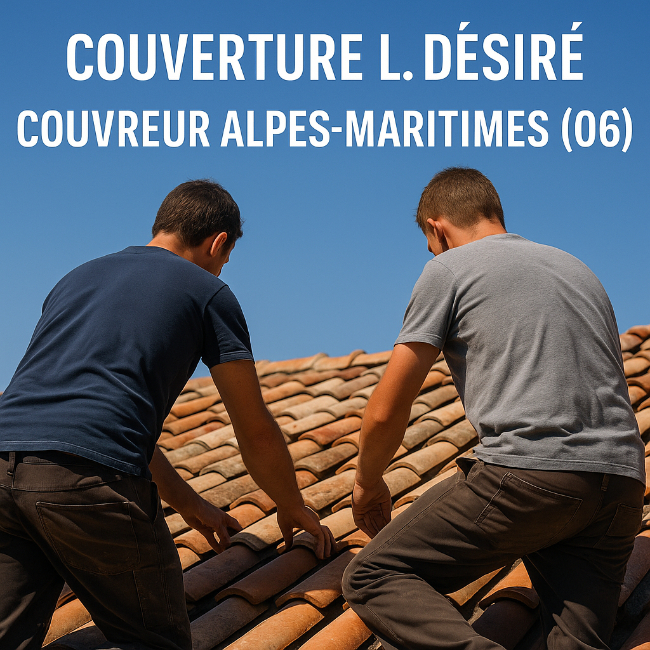 L. Désiré Couverture - Couvreur du 06 basé dans les Alpes Maritimes (06), 5 route de Vence 06800 Cagnes-sur-Mer