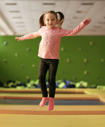 Girl Jumping