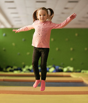 Girl Jumping