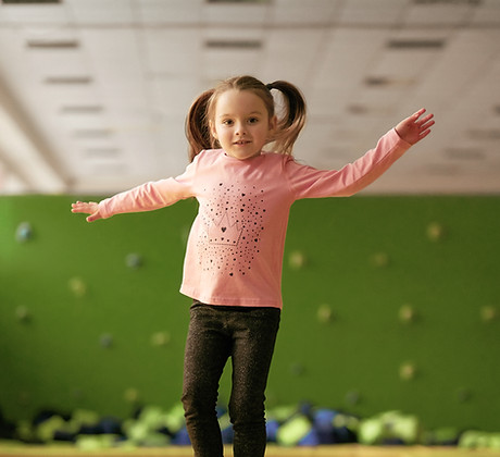 Girl Jumping