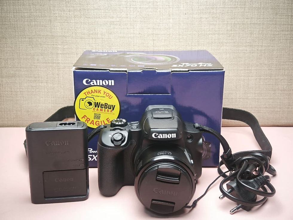 Canon PowerShot SX70 HS Digital Camera | 65x Optical Zoom | 4K