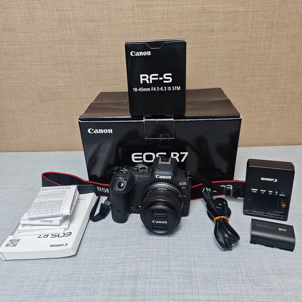 Canon EOS R7 Mirrorless Camera + RF-S 18-45mm IS STM Kit – 32.5MP | IBIS | Excellent