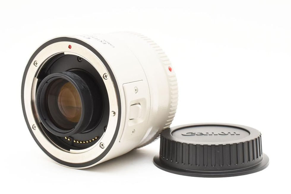 Thumbnail: Canon Extender EF 2x II teleconverter front view