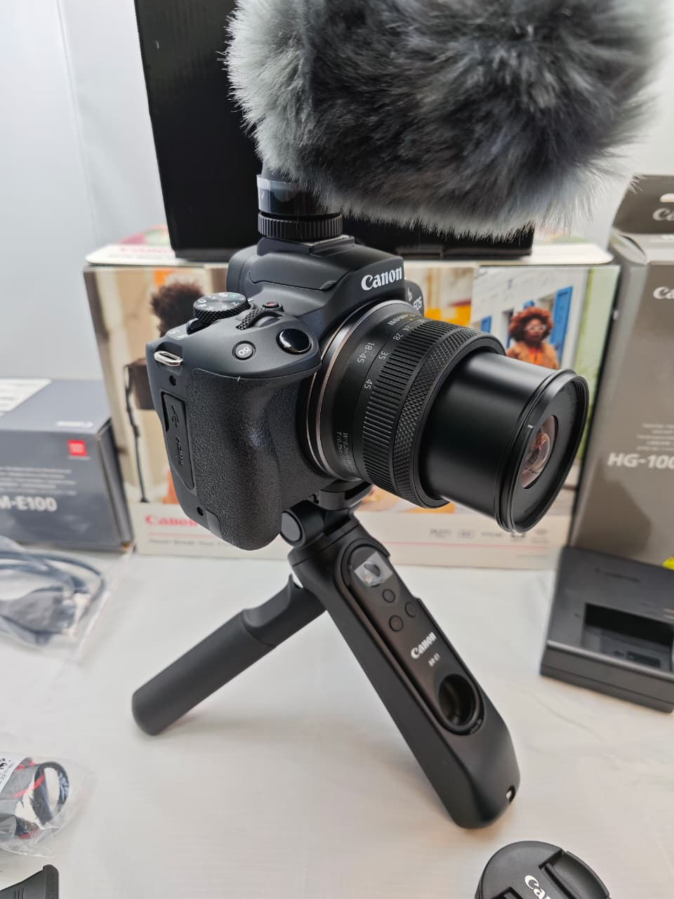 Thumbnail: Canon EOS R50 Content Creator Kit – Like New – Only 51 Shutter Actuations
