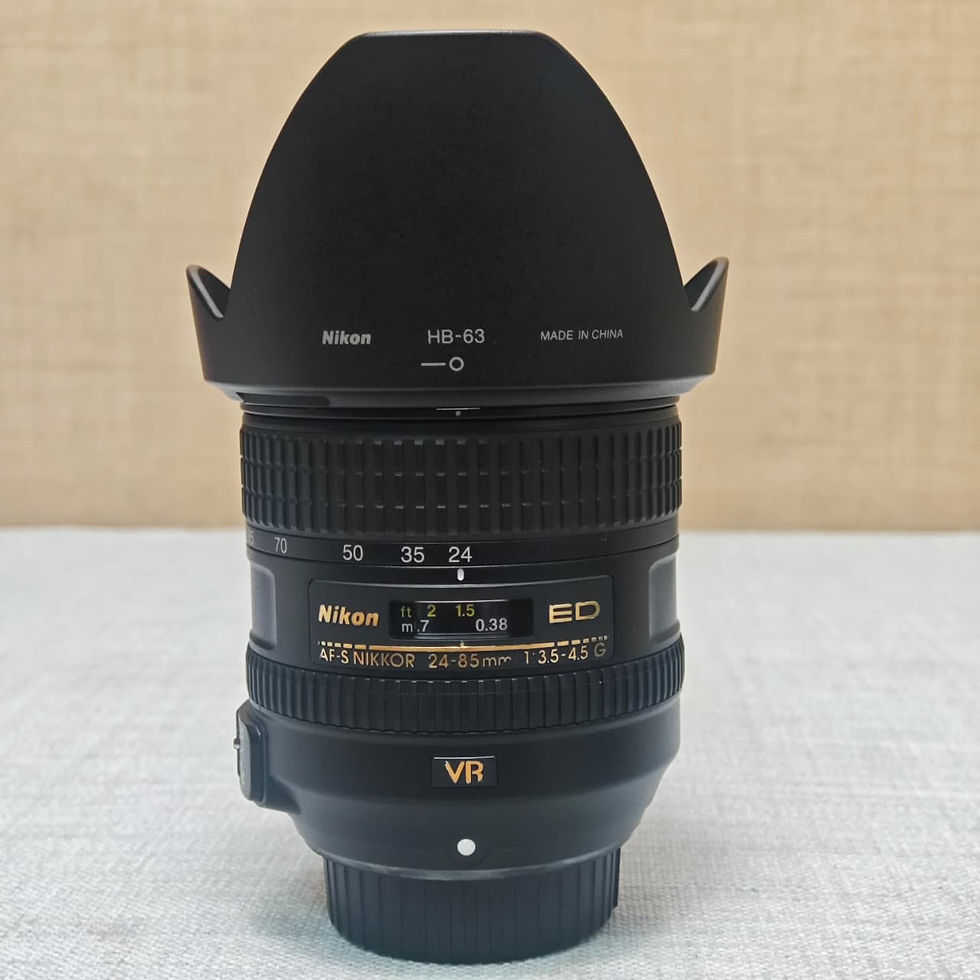 Nikon AF-S NIKKOR 24-85mm f/3.5-4.5G ED VR Lens | Full Frame FX | Excellent Condition
