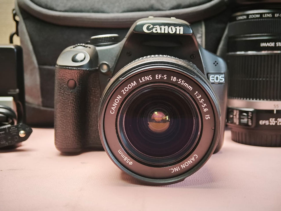 Canon EOS 500D Twin Lens Kit | 18-55mm + 55-250mm IS | 43,274 Shutter Count