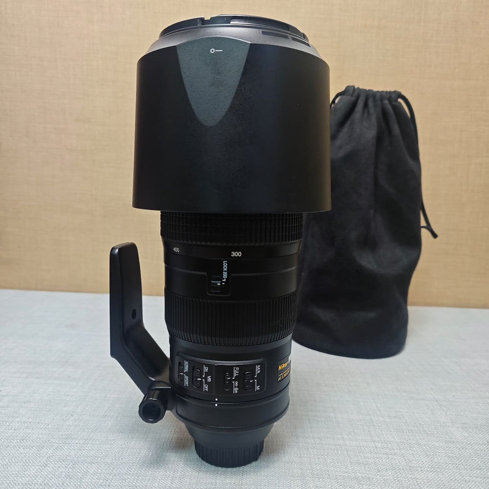Nikon AF-S NIKKOR 200-500mm f/5.6E ED VR Lens | Super Telephoto | Wildlife & Sports