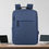 Thumbnail: Travel Laptop Backpack with USB Charging Port -Gray
