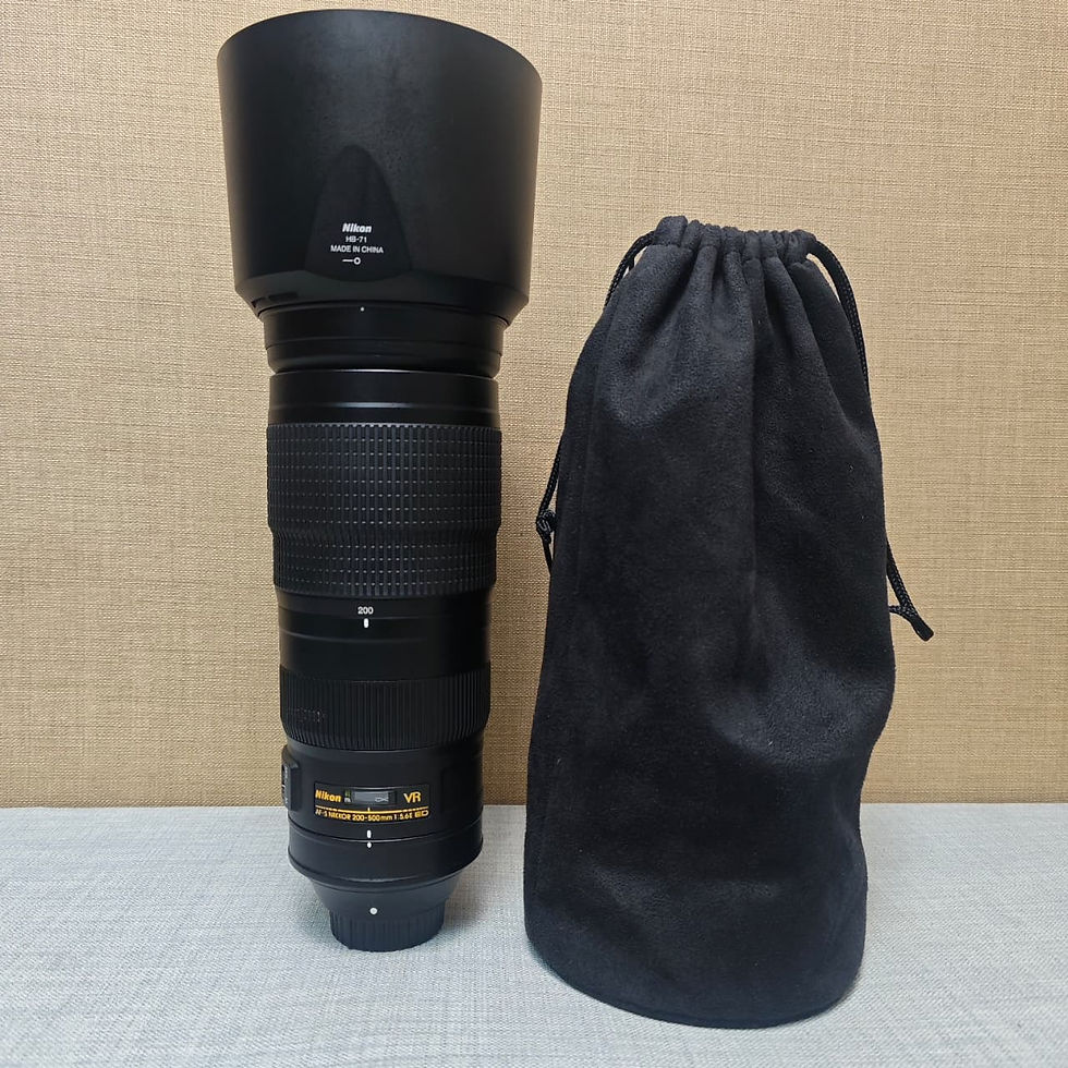 Nikon AF-S NIKKOR 200-500mm f/5.6E ED VR Lens | Super Telephoto | Wildlife & Sports