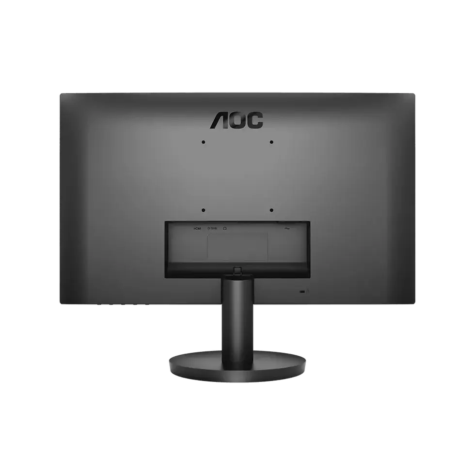 Thumbnail: AOC 24B3HA3 23.8-inch monitor showing its IPS display, 120Hz feature, narrow borders, and rear ports, including a Black Frida