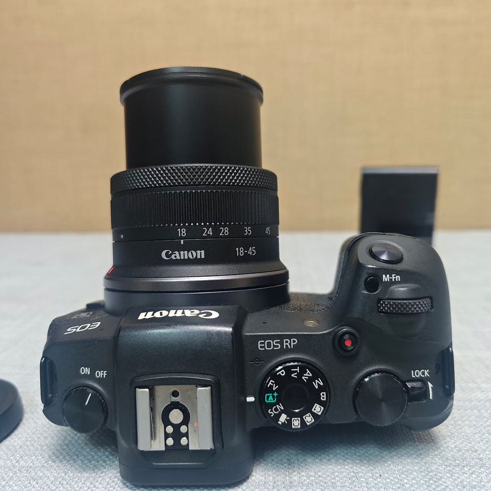 Canon EOS RP Full-Frame Mirrorless Camera + RF-S 18-45mm IS STM Lens | 26.2MP | 4K