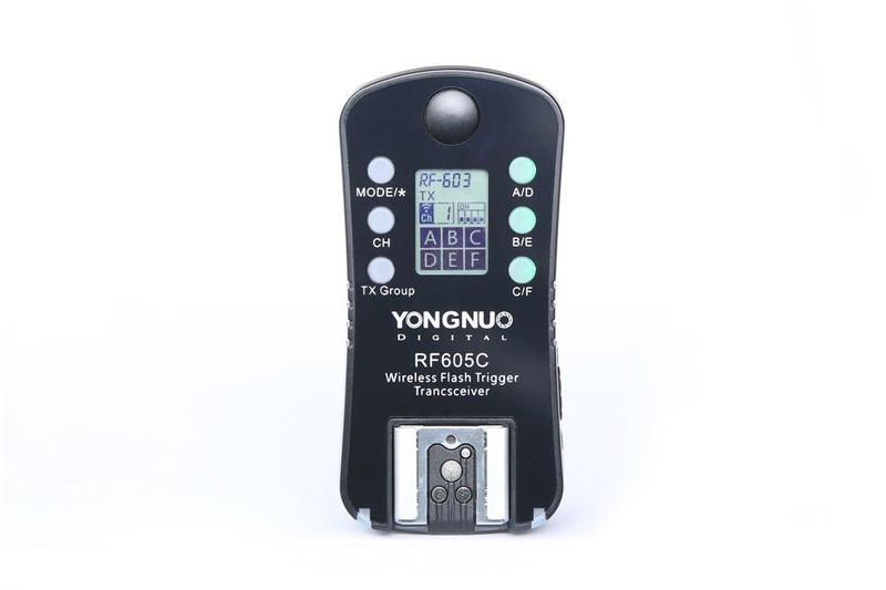 Yongnuo RF605C wireless flash trigger kit – ready for studio or outdoor photography
