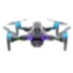 Thumbnail: Andowl GST700 4K HD camera drone flying with LED lights